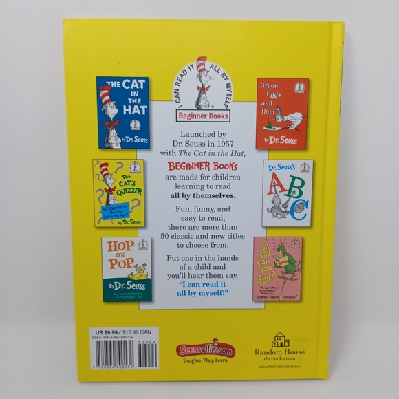 Dr. Seuss One fish two fish red fish blue fish - Hard Cover - Picture 5 of 5